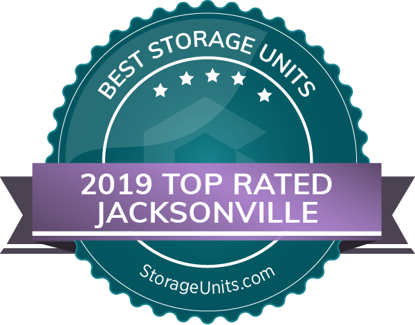 Discount Mini Storage of Jacksonville picked as one of the 2019 Top Rated Storage Units by StorageUnits.com.